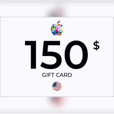 Apple Gift Card 150 USD Key - UNITED STATES Apple Gift Card 150 USD Key - UNITED STATES