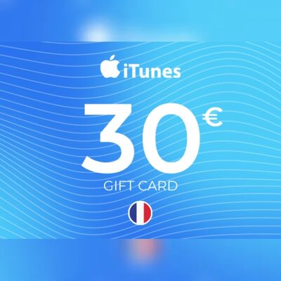 Apple iTunes Gift Card 30 EUR Key - FRANCE Apple iTunes Gift Card 30 EUR Key - FRANCE