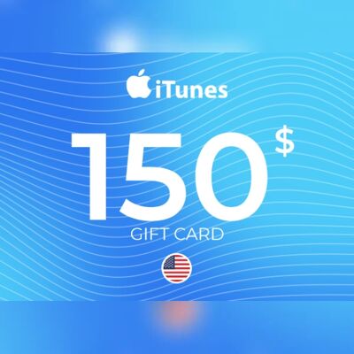 Apple iTunes Gift Card 150 USD Key - UNITED STATES Apple iTunes Gift Card 150 USD Key - UNITED STATES