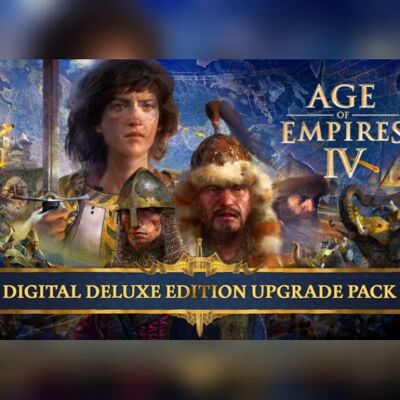 Microsoft Age of Empires IV - Digital Deluxe Upgrade Pack (DLC) (PC) Steam Key - GLOBAL Microsoft Age of Empires IV - Digital Deluxe Upgrade Pack (DLC) (PC) Steam Key - GLOBAL