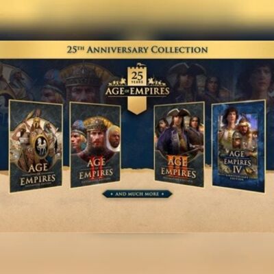 Microsoft Age of Empires 25th Anniversary Collection (PC) Steam Account - GLOBAL Microsoft Age of Empires 25th Anniversary Collection (PC) Steam Account - GLOBAL