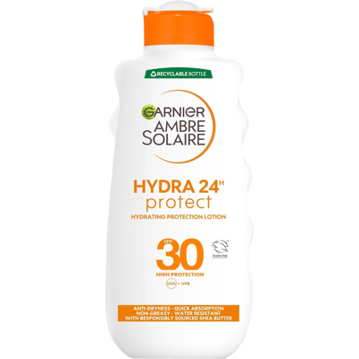 Garnier Ambre Solaire Hydra 24h Protect - Sunscreen Lotion Garnier Ambre Solaire Hydra 24h Protect - Sunscreen Lotion