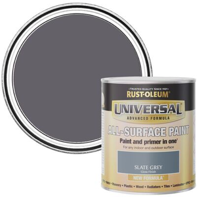 Rust-Oleum - Universal - Slate Grey - 750ml - Paint Rust-Oleum - Universal - Slate Grey - 750ml - Paint
