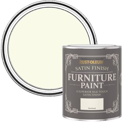 Rust-Oleum Satin Furniture Paint Shortbread - 750ml - Furniture Paint Rust-Oleum Satin Furniture Paint Shortbread - 750ml - Furniture Paint