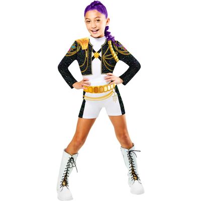 KPOP DEMON HUNTERS K-Pop Demon Hunters Rumi Dress Up Costume with Yellow Jacket 7-8 Years KPOP DEMON HUNTERS K-Pop Demon Hunters Rumi Dress Up Costume with Yellow Jacket 7-8 Years