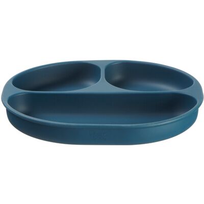 Vital Baby Nourish Silicone Suction Plate 4+ Months Moody Blue Vital Baby Nourish Silicone Suction Plate 4+ Months Moody Blue