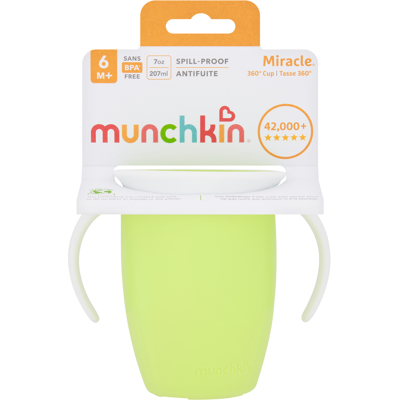 Munchkin Miracle 360° Cup 6+ Months 207ml (Assorted) Munchkin Miracle 360° Cup 6+ Months 207ml (Assorted)