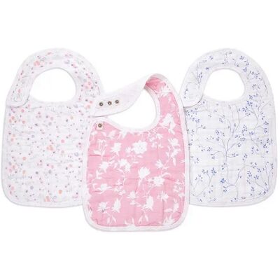 aden + anais - 100% Cotton Muslin Bib - 3-Pack - Bibs aden + anais - 100% Cotton Muslin Bib - 3-Pack - Bibs