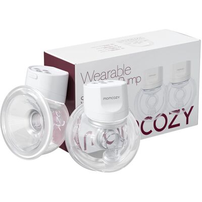 MOMCOZY S12 Pro Breast Pump - Wireless - 3 Modes, 9 Levels - 24mm - 2 Units MOMCOZY S12 Pro Breast Pump - Wireless - 3 Modes, 9 Levels - 24mm - 2 Units