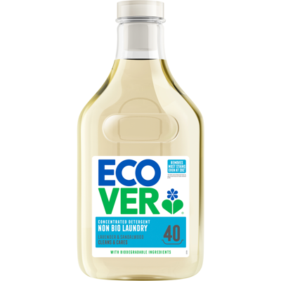 Ecover Lavender & Sandalwood Non-Bio Laundry Concentrated Detergent 1.43L Ecover Lavender & Sandalwood Non-Bio Laundry Concentrated Detergent 1.43L