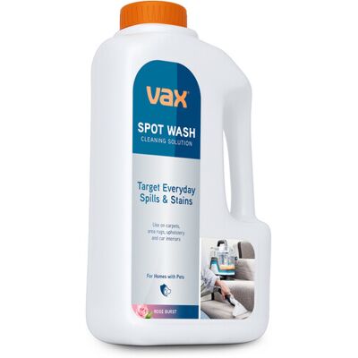 Vax - SpotWash 1 Litre - Rugs - Cleaning Solution Vax - SpotWash 1 Litre - Rugs - Cleaning Solution