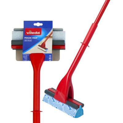 Vileda VIL139961 Magic Mop - Angled Head, Handle, Model VIL139961, Magic Mop Vileda VIL139961 Magic Mop - Angled Head, Handle, Model VIL139961, Magic Mop