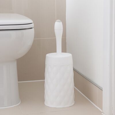 Addis Diamond Collection Toilet Brush - White Addis Diamond Collection Toilet Brush - White
