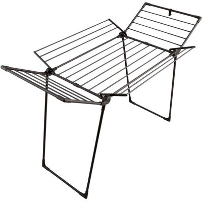 Swan Black Multi-Wing Clothes Airer - Clothes Airer Swan Black Multi-Wing Clothes Airer - Clothes Airer
