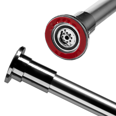 Croydex Shower Curtain Rod Stick n Lock™ Telescopic Chrome 70-122cm Croydex Shower Curtain Rod Stick n Lock™ Telescopic Chrome 70-122cm