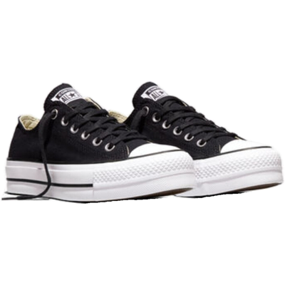 Converse Black Platform Sneakers - Women - Casual Shoes - Sneakers Converse Black Platform Sneakers - Women - Casual Shoes - Sneakers