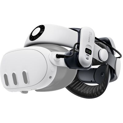 BOBOVR S3 Pro Strap Accessories, Head Air Conditioner and 10000 mAh Hot Swap Battery Compatible with Meta Quest 3/Quest 3S BOBOVR S3 Pro Strap Accessories, Head Air Conditioner and 10000 mAh Hot Swap Battery Compatible with Meta Quest 3/Quest 3S