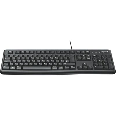 Logitech MK120 Wired Keyboard and Mouse Combo - Black Logitech MK120 Wired Keyboard and Mouse Combo - Black