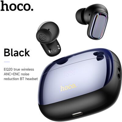 Hoco EQ20 Rhyme Wireless Headset - In-ear Bluetooth Black Hoco EQ20 Rhyme Wireless Headset - In-ear Bluetooth Black