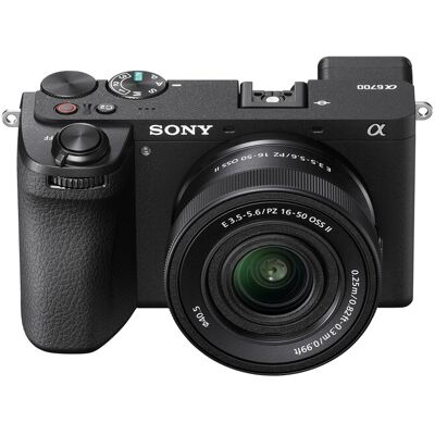 Sony A6700 APS-C Mirrorless Camera with 16–50mm Lens & AI-Powered Autofocus Sony A6700 APS-C Mirrorless Camera with 16–50mm Lens & AI-Powered Autofocus