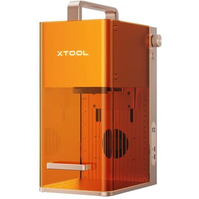 xTool F2 5W IR & 15W Diode Dual Laser Engraver, Built-in 50MP Camera, 6000mm/s Fast, 3D Embossing on Wood, Color Marking on Metal, On-Site & Small-Batch Ready, Portable Desktop Laser Engraving Machine, Base Plate Removed Handheld Verticle Engraving Mailbo xTool F2 5W IR & 15W Diode Dual Laser Engraver, Built-in 50MP Camera, 6000mm/s Fast, 3D Embossing on Wood, Color Marking on Metal, On-Site & Small-Batch Ready, Portable Desktop Laser Engraving Machine, Base Plate Removed Handheld Verticle Engraving Mailbo