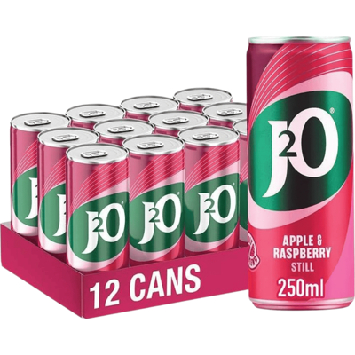 J2O Fruit Juice Apple & Raspberry 12*250ml J2O Fruit Juice Apple & Raspberry 12*250ml