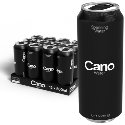 Cano Water - Sparkling Resealable Can 500ml - Water Cano Water - Sparkling Resealable Can 500ml - Water