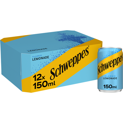 Schweppes Original Lemonade 12 X 150ml Schweppes Original Lemonade 12 X 150ml