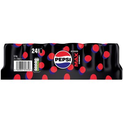 PEPSI Max Cherry 24 x 330ml PEPSI Max Cherry 24 x 330ml