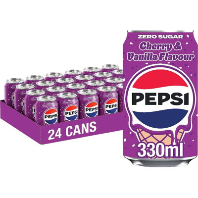Pepsi Cherry Vanilla 24×330ml Pepsi Cherry Vanilla 24×330ml