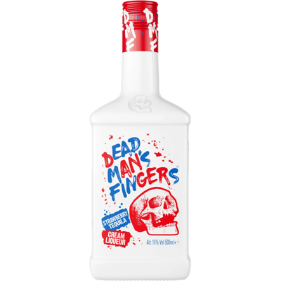 Dead Man's Fingers Strawberry Tequila Cream Liqueur 50cl Dead Man's Fingers Strawberry Tequila Cream Liqueur 50cl