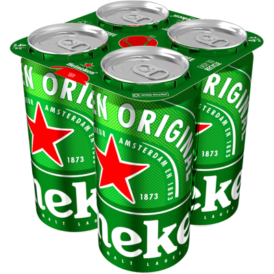 Heineken Beer 4 X 440ml (Abv 5%) Heineken Beer 4 X 440ml (Abv 5%)