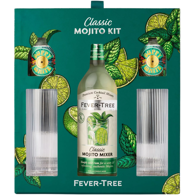 Fever-Tree Mojito Cocktail Kit (1 x 500ml Mixer, 2 x Duppy Share Rum, 2 x Glasses) Fever-Tree Mojito Cocktail Kit (1 x 500ml Mixer, 2 x Duppy Share Rum, 2 x Glasses)