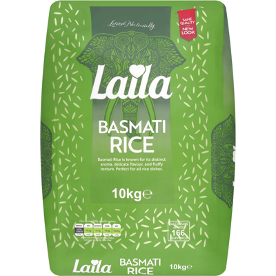 Unbranded - Basmati Rice - 10kg - Long Grain - Rice Unbranded - Basmati Rice - 10kg - Long Grain - Rice