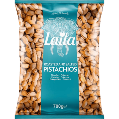 Laila Roasted & Salted Pistachios 700g Laila Roasted & Salted Pistachios 700g