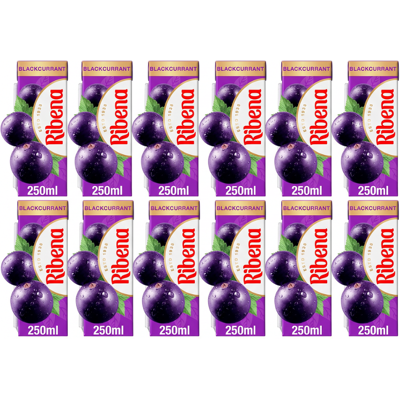 Ribena Blackcurrant 12*250ml Ribena Blackcurrant 12*250ml