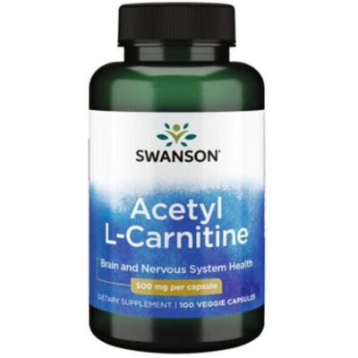 Swanson Acetyl L-Carnitine 500 MG - Dietary Supplements Swanson Acetyl L-Carnitine 500 MG - Dietary Supplements