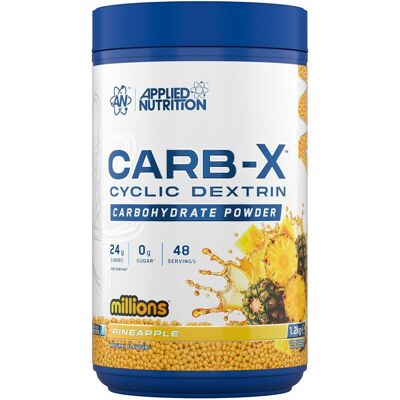 Applied Nutrition Carb X Carbohydrate Energy Powder Pineapple Millions Flavour - 1.2kg Applied Nutrition Carb X Carbohydrate Energy Powder Pineapple Millions Flavour - 1.2kg