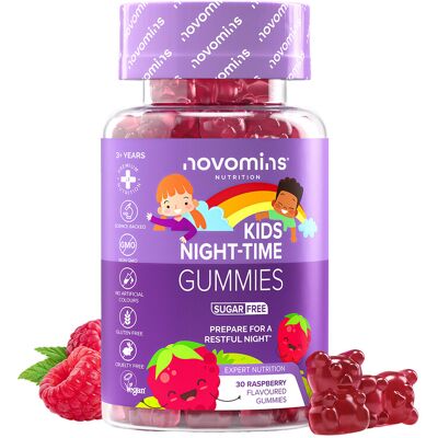 Novomins - Kids Sleep Gummies - Magnesium - Supplement Novomins - Kids Sleep Gummies - Magnesium - Supplement