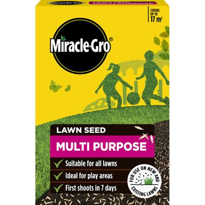 Miracle Gro Multipurpose Lawn Seed 17m2 Miracle Gro Multipurpose Lawn Seed 17m2