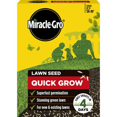 Miracle Gro Quick Grow Lawn Seed 56m2 Miracle Gro Quick Grow Lawn Seed 56m2