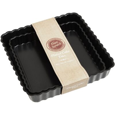 Maison by Premier Set Of Two Fluted Quiche Flan Tins Maison by Premier Set Of Two Fluted Quiche Flan Tins