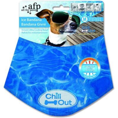 All For Paws Medium Cooling Dog Bandana - Summer Relief All For Paws Medium Cooling Dog Bandana - Summer Relief