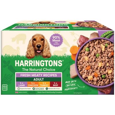 Harringtons Wet Dog Meaty 16x0.4kg Harringtons Wet Dog Meaty 16x0.4kg