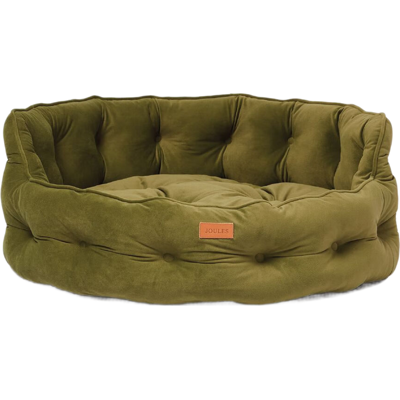 Rosewood x Joules Khaki Chesterfield Pet Bed Small Rosewood x Joules Khaki Chesterfield Pet Bed Small