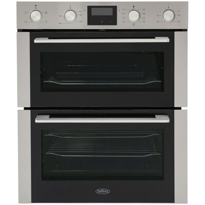 Belling BEL BI703MFC Built Under Electric Built-In Oven, Stainless Steel, A Rated Belling BEL BI703MFC Built Under Electric Built-In Oven, Stainless Steel, A Rated