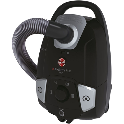Hoover H-Energy 300 - Black - Cylinder Vacuum Cleaner Hoover H-Energy 300 - Black - Cylinder Vacuum Cleaner