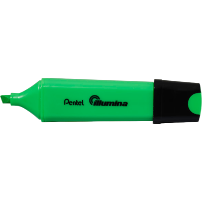 Pentel Illumina Highlighter Light Green Pack of 12 Pentel Illumina Highlighter Light Green Pack of 12