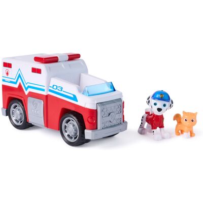 PAW Patrol Marshall Rescue Vehicle - Play & Rescue Set PAW Patrol Marshall Rescue Vehicle - Play & Rescue Set