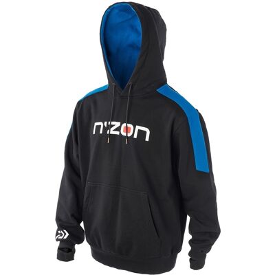 Daiwa - N'zon Hoodie Black/Blue-Large Daiwa - N'zon Hoodie Black/Blue-Large